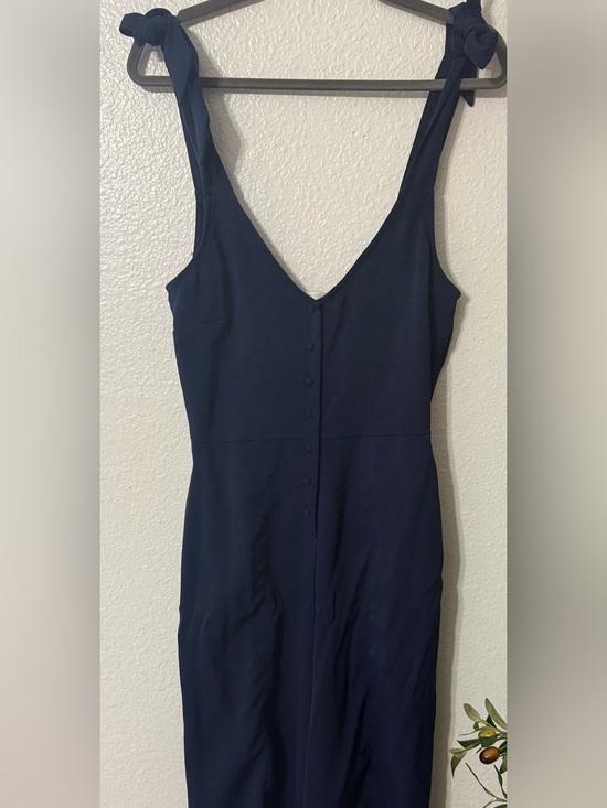 Chelsea & Violet Pants - Chelsea & Violet Navy Sleeveless Jumpsuit